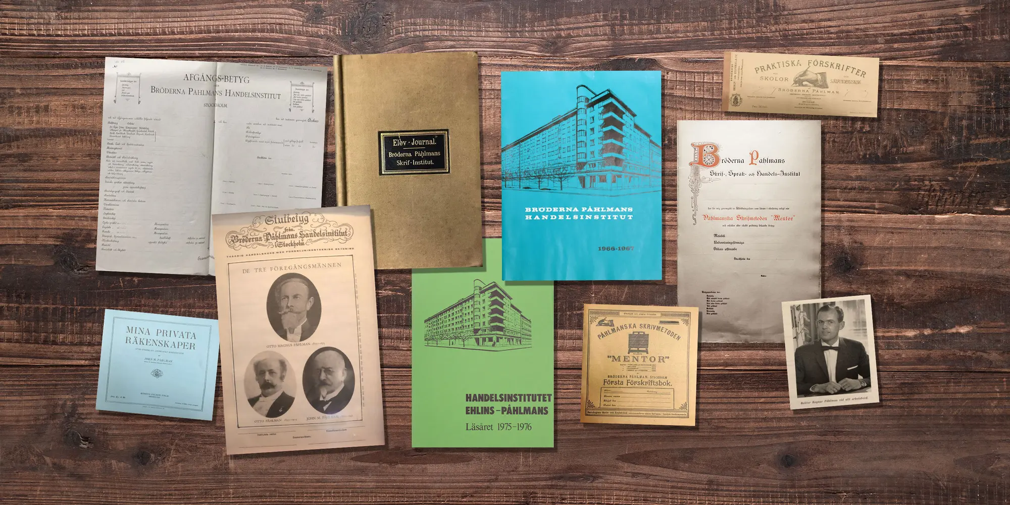 Historiska dokument från Påhlmans