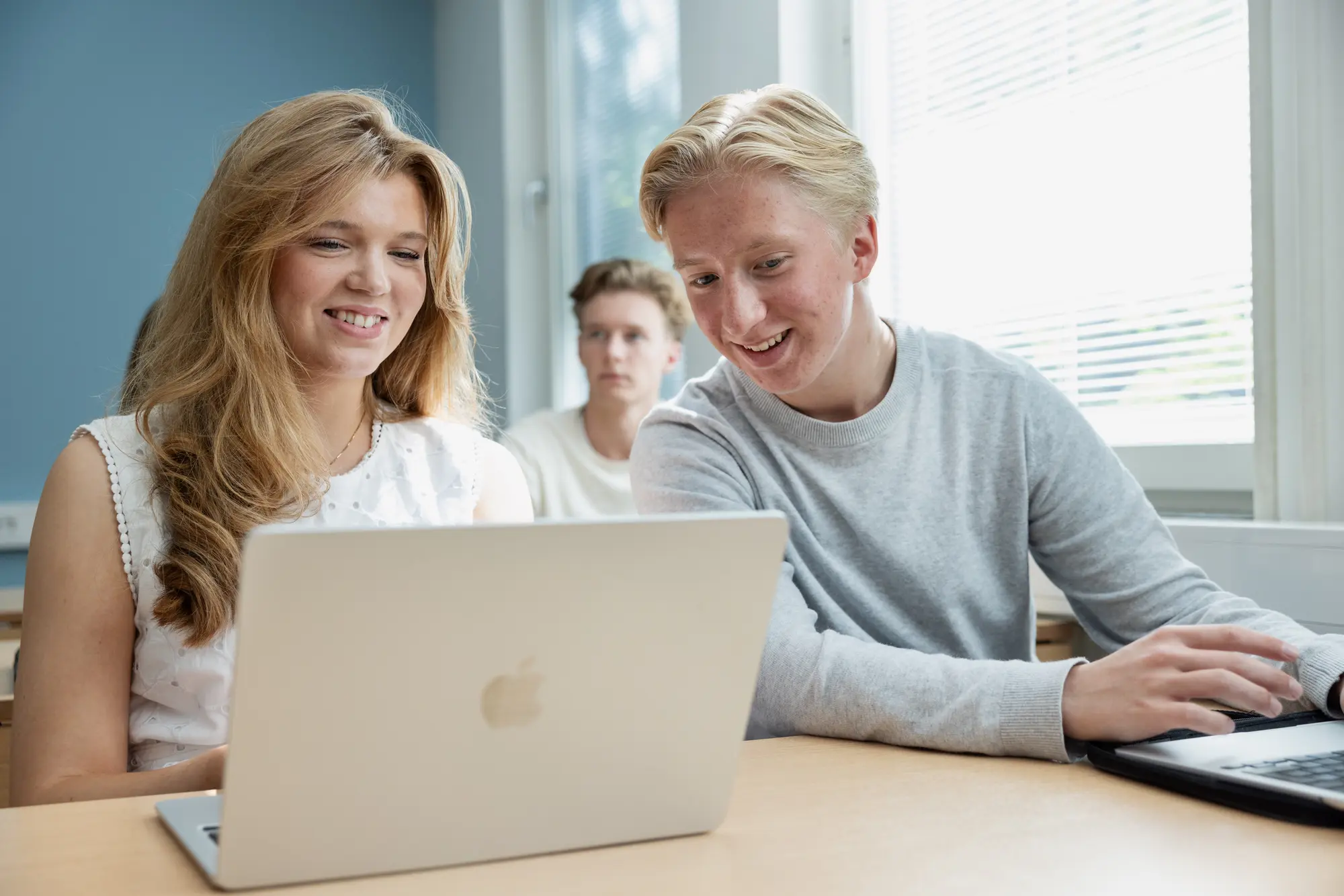 Elever i klassrum